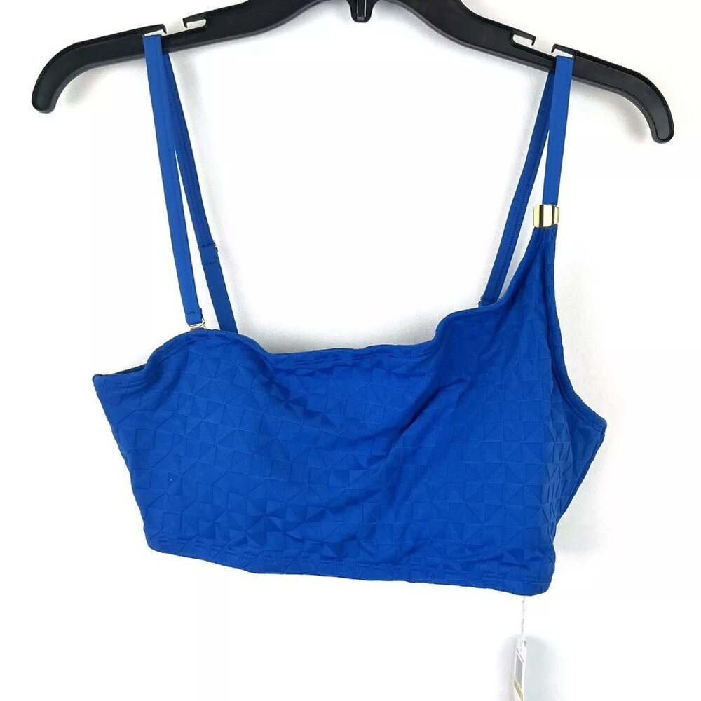 Bleu Rod Beattie Women’s Blue Bikini Top Size 14